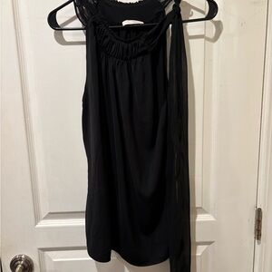 Ramy Brook Black Sleeveless Blouse